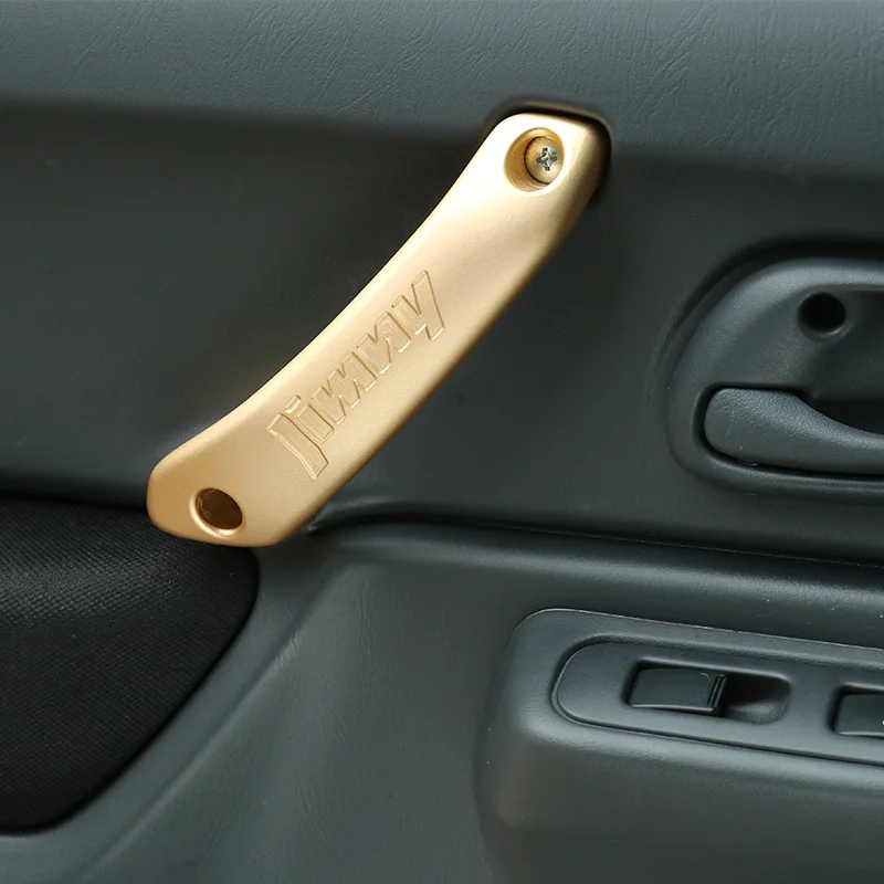 Shineka Aluminum Alloy Internal Door Grab Handle Cover Sticker Shineka Aluminum Alloy Internal Door Grab Handle Cover Sticker Suitable For Suzuki Jimny Car Accessories In Interior Mouldings From Automobiles