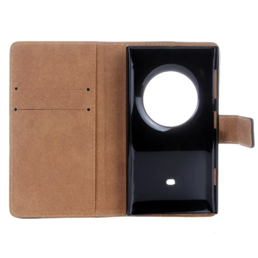 Genuine Leather Mobile Phone Case Flip Stand Design Wallet With Card Slot Cellphone Protection Accessories For Nokia Lumia 1020 Genuine Leather Mobile Phone Case Flip Stand Design Wallet With Card Slot Cellphone Protection Accessories For Nokia Lumia 1020