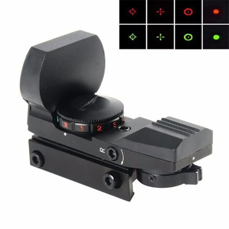 20mm Rail Riflescope Hunting Optics Holographic Red Dot Sight Reflex 4 Reticle Tactical Scope Hunting Gun Accessories