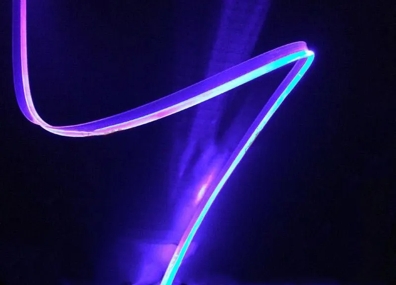 5m 3mm Transparent Skirt Side Glow Plastic PMMA Fiber Optic Cable For Car Light