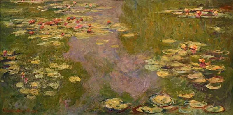 

Claude Monet Water Lily paintings reproduction for home decoration 50*60cm