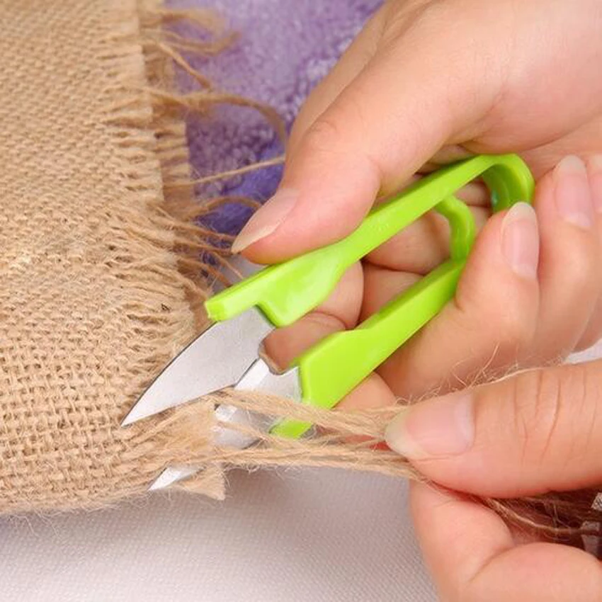 

10PC/set High Quality U Shape Mini Scissors Embroidery Sewing Tool,Sewing Trimming Scissors Nippers Clipper for tailor