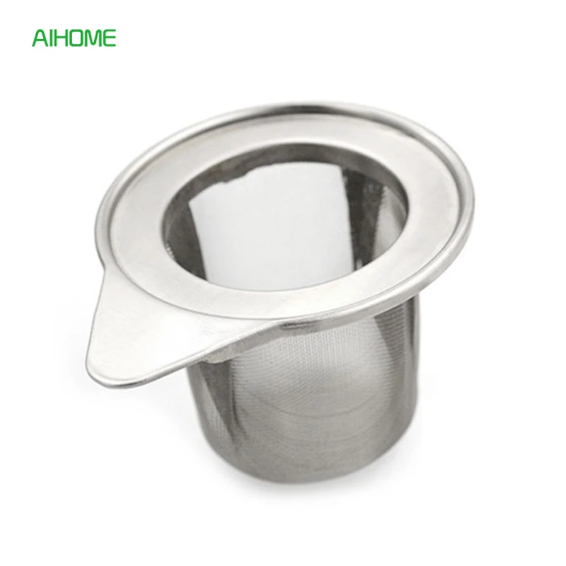 Stainless Steel Metal Tea Strainer Mesh Tea Infuser for Cup Loose Leaf