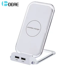 DCAE Qi Fast Wireless Charger Qi Charger Wireless Fast Phone Charger for Apple iPhone 8 8Plus