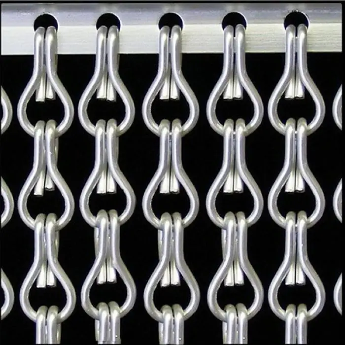 Feine Metallkette Vorhang Tur Fenster In Fliegengitter Aus Heim