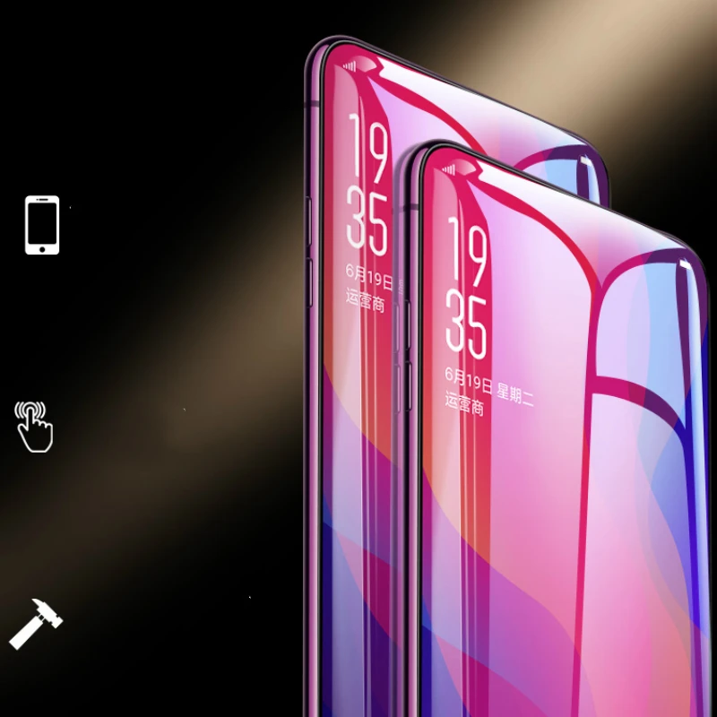 ТПУ гидрогель передняя защита экрана для OPPO R15 R17 RX17 Pro R16 F1 F1S F5 F7 F9 Find X полное