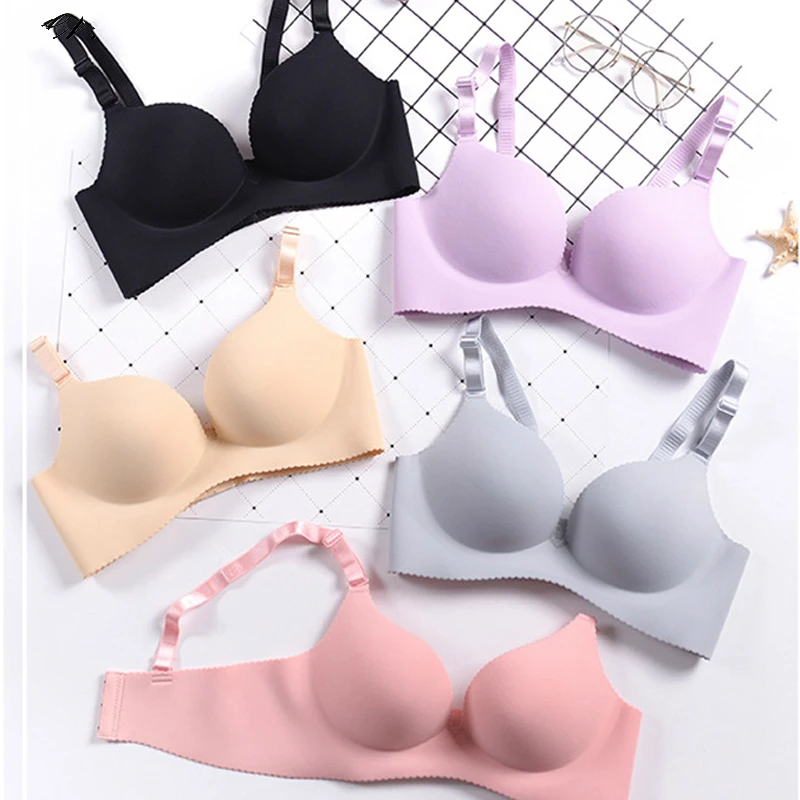 

Women Push Up Seamless Bra Workout Female Sport Top Crop Fitness Run Active Wear Yoga Gym Brassiere Women Comfort Bra