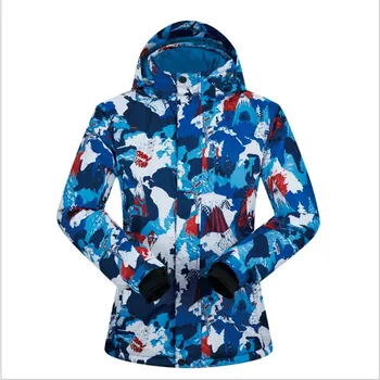 

2019 MUTUSNOW Women Ski Jacket Snowboard Skiing Jacket Windproof Waterproof Hooded Super Warm Thicken Female Outdoor Sport Wear