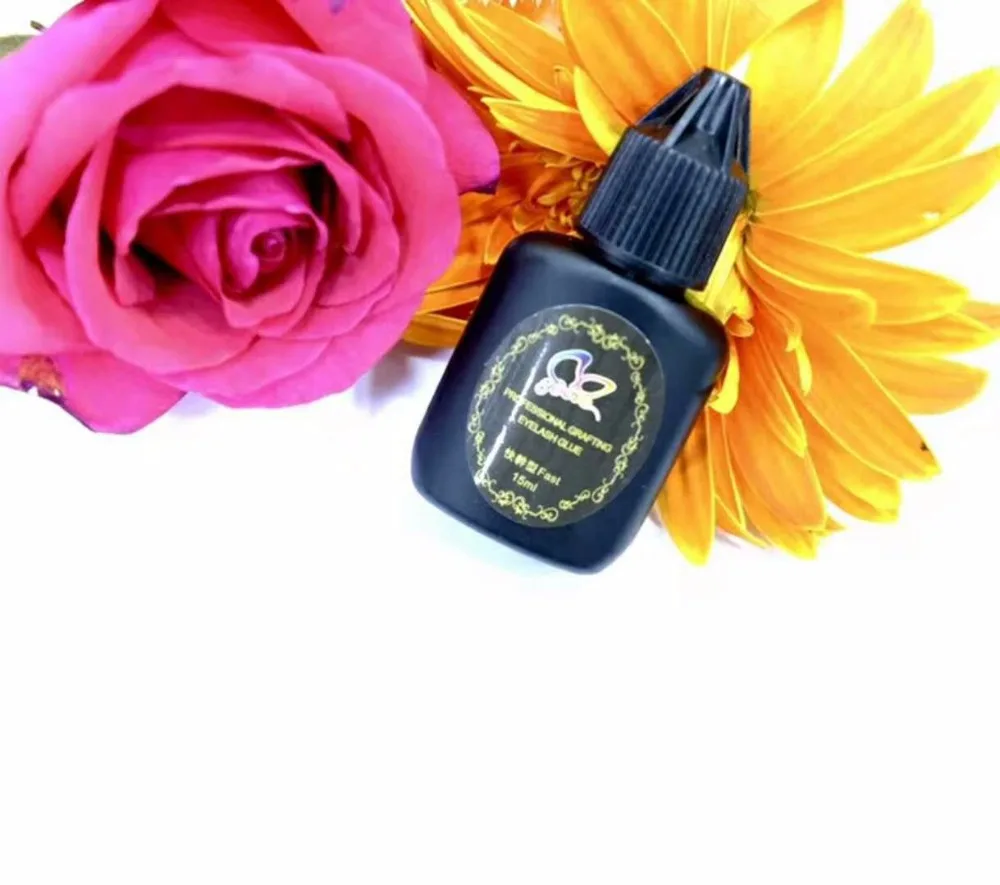 

15ml Fast dry no odor no simulation lash glue eyelash glue eyelash extension glue individual eyelash glue Tattoo ink