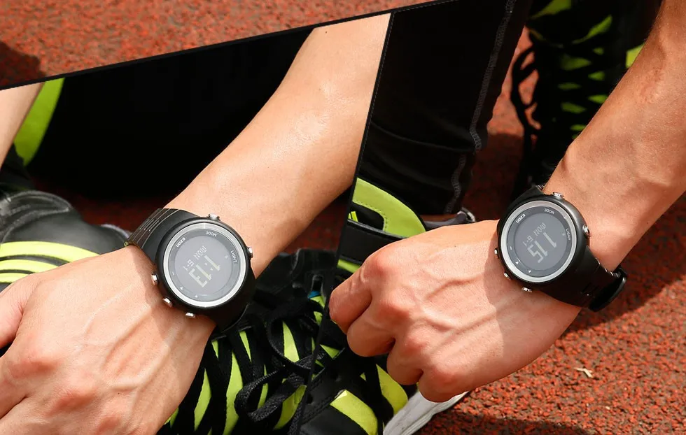 EZON T023 спортивные часы для бега шагомер счетчик калорий монитор цифровые часы для мужчин