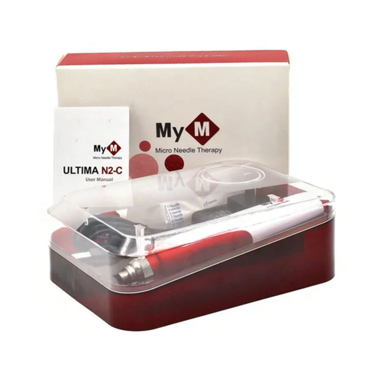 

2019 micro needle roller Dr. Pen MYM Microneedle Pen Bayonet Prot Needle Cartridges Use with Wired Cable ULTIMA N2 -C New