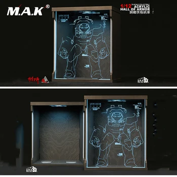 

1/12 Scale Comicave Display Box Acrylic Hall for Iron Man MK38 TOYS-BOX Case Dustproof