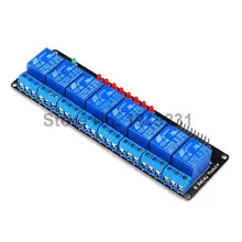 5PCS 8 Channel 12V Relay Module lamp Low level for font b Arduino b font SCM