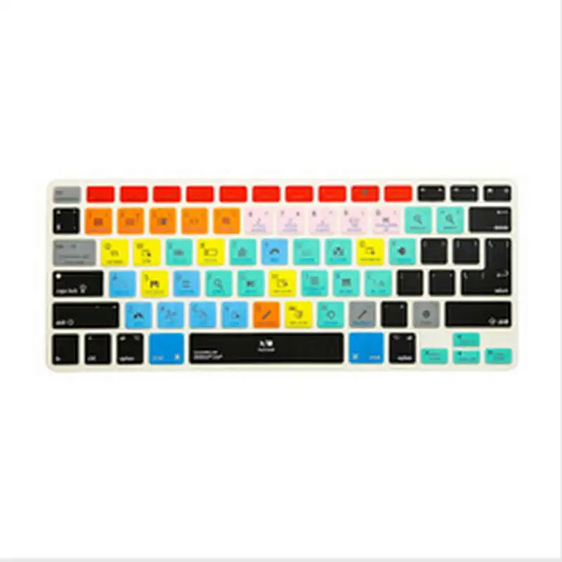 (2 шт.) клавиатура A1278 Ableton с горячими клавишами Защитная пленка для iPhone iMac Macbook Pro Air