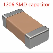 200 шт. 1206 SMD конденсатор с алюминиевой крышкой, 104 103 223 473 224 472 k/m/z с алюминиевой крышкой, 50В 4.7NF 10NF 22NF 47NF 100NF 220NF 0,22 0,01 0,022 0,047 0,1 мкФ X7R