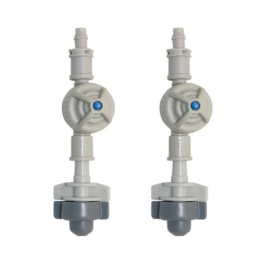 

0.7mm Micro Atomization Nozzles with Anti-drip Device Garden cooling Mist Sprinklers Irrigation Sprayer Garden Water kits 10 Set