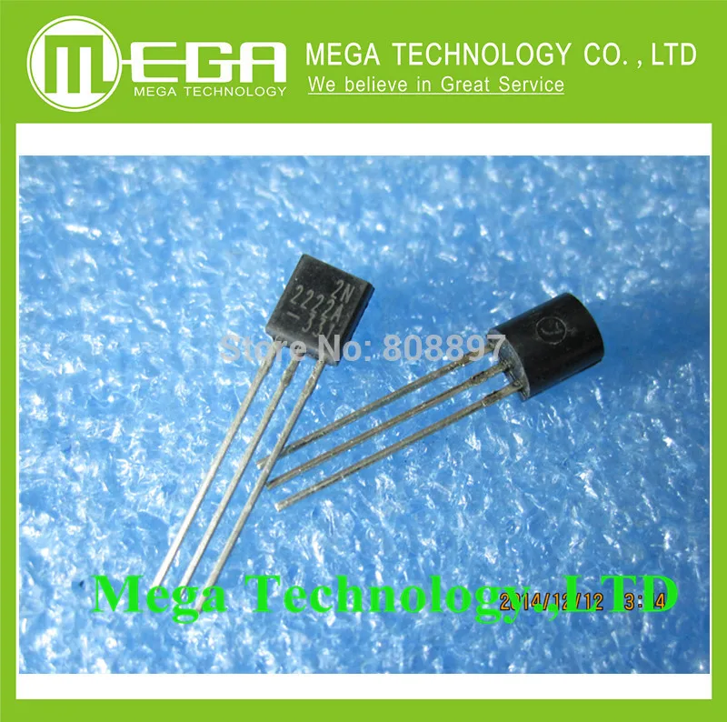 

100PCS 2N2222 2N2222A TO-92 NPN switching transistors