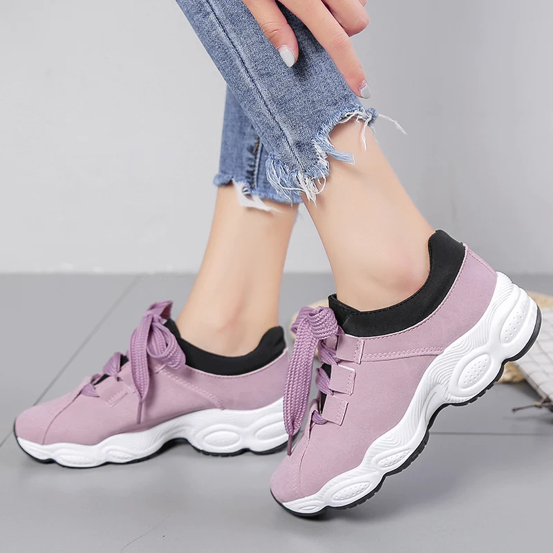 platform running shoes