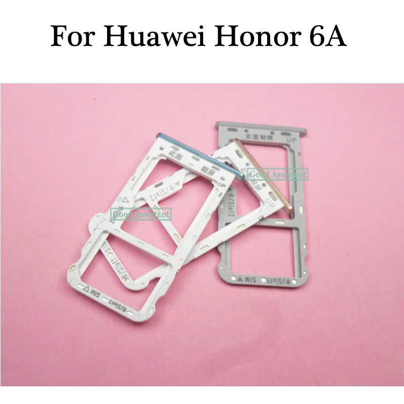 Для huawei Honor 6A/6A Pro/Honor Holly 4/Honor 5C Pro лоток sim-карты держатель карт Micro SD слот Запчасти адаптер сим-карты