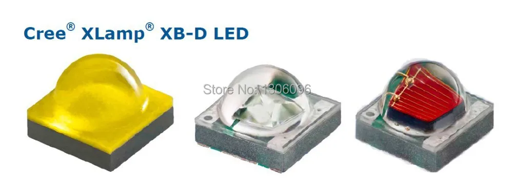 10 шт. X Cree XBD XB D 3 Вт светодио дный Излучатель Чип теплый белый 3000 3200 К Холодный 6300 6500
