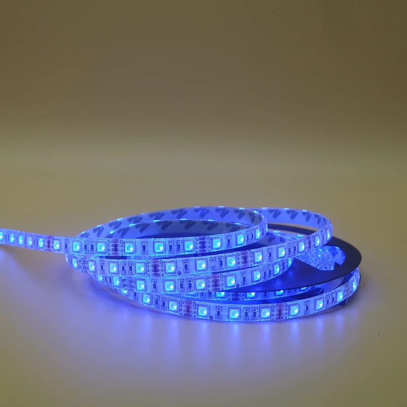 

DC 12V 1/2/3/4/5M 5050 SMD RGB LED Strip Light Waterproof Led Tape flexible Strip Light 60Leds/m Tira Home Decor Lamp Car Lamp