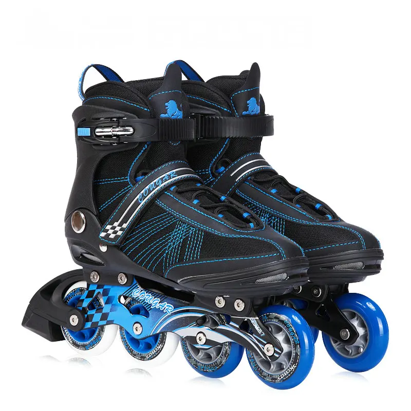 Adult Inline Skates, PVC Brake Unisex Roller Saktes, PU wheel Inline