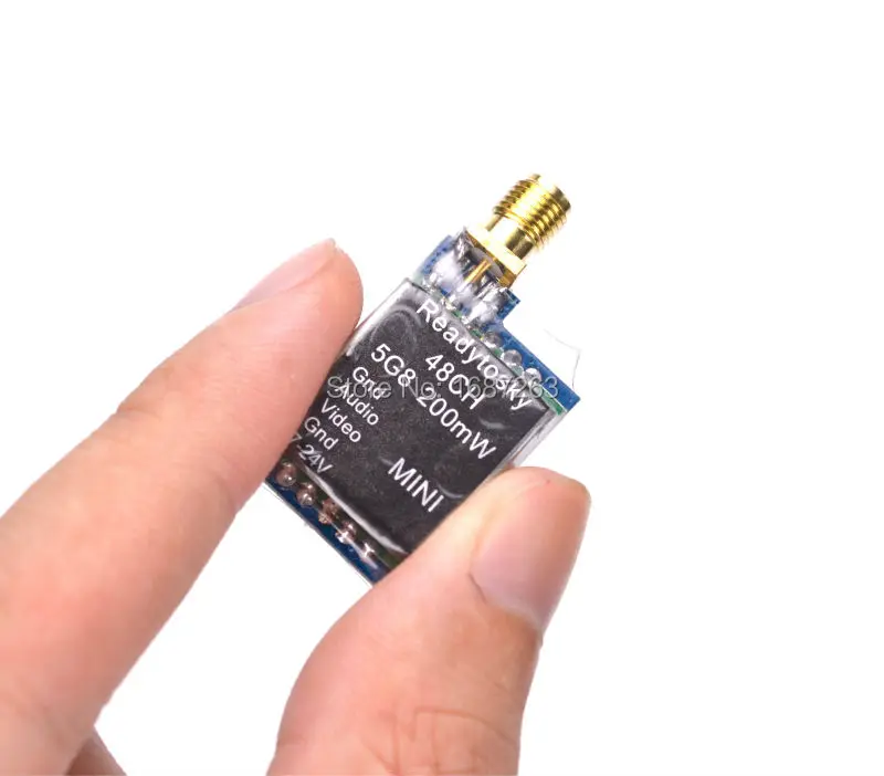 Promotion Price Mini FPV Tx Only 7.3g 5.8Ghz 48CH 200mW AV