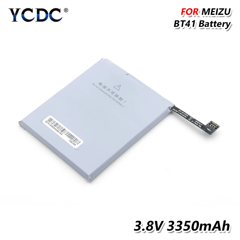 100% Новый оригинальный YCDC BT41 Аккумулятор для Meizu MX4 Pro смартфон 3350 мАч большой