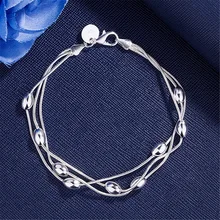 Pulseira Masculina Акция модные браслеты и браслеты 925 браслет Изысканная мода высокое качество ювелирные изделия оптом и в розницу
