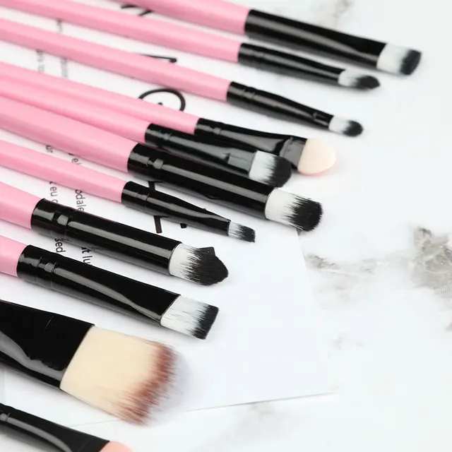 ROSALIND 20Pcs Professional Makeup Brushes Set Powder Foundation Eyeshadow Make Up Brushes Cosmetics Soft Synthetic Hair -