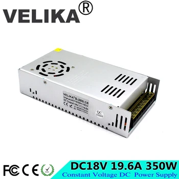 

Regulated 18V DC Power Supply Switch Switching Power Source 19.6A 350W Transformers 110V 220V AC-DC SMPS for Light CNC Stepper