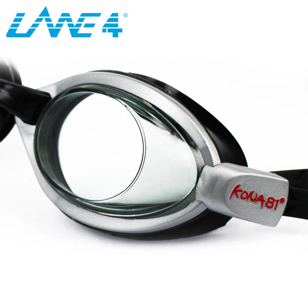 LANE4 плавательные очки для близоруких предназначен для триатлона Анти-туман УФ Защита силиконовый непротекающий для взрослых#51495 очки