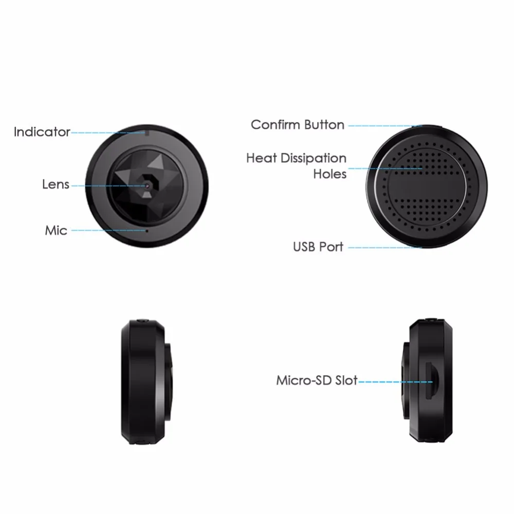 720 P HD CCTV Wi Fi P2P IP мини Камера Беспроводной Action Cam велосипед ИК Ночное видение Mini DV DVR