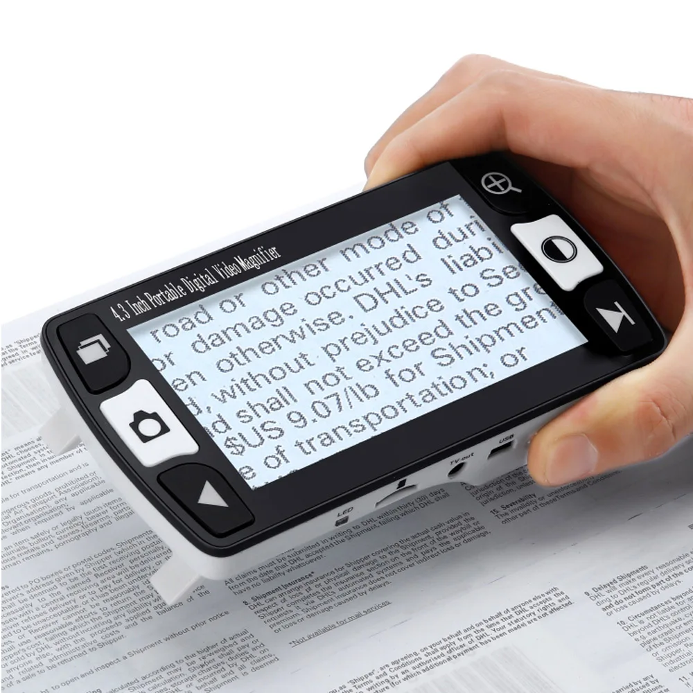 

FD43 4.3" LCD Modes Low Vision Portable Digital Video Magnifier Microscope Handheld Electronic Visual Aids For Reading Aid