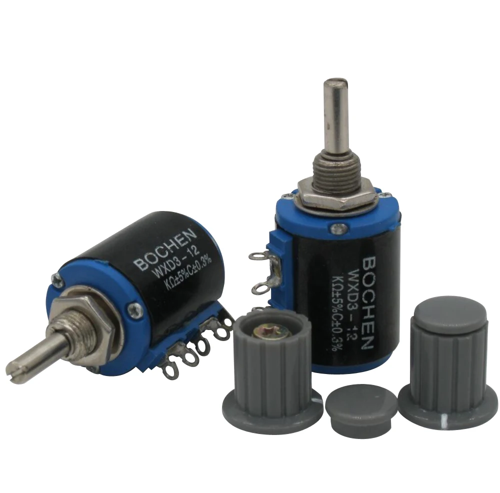 2 шт. резьбовой потенциометр вт 47K ом|potentiometer cap|potentiometer 47k ohmpotentiometer precision |