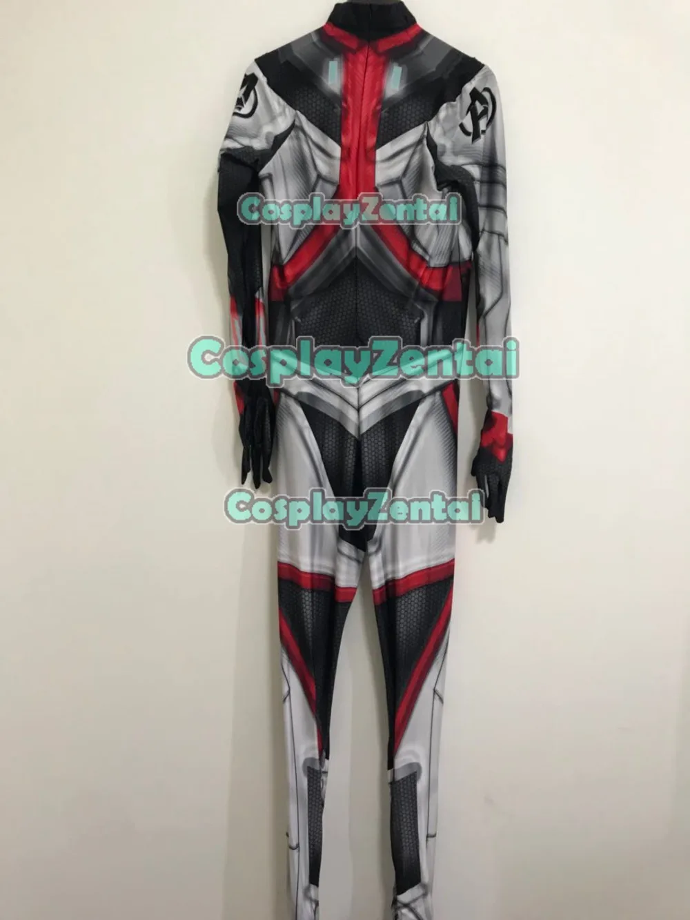 Adult Kids Avengers 4 Cosplay Costume 3D Print Spandex Avengers Endgame film Quantum Realm Team Zentai Bodysuits for Party