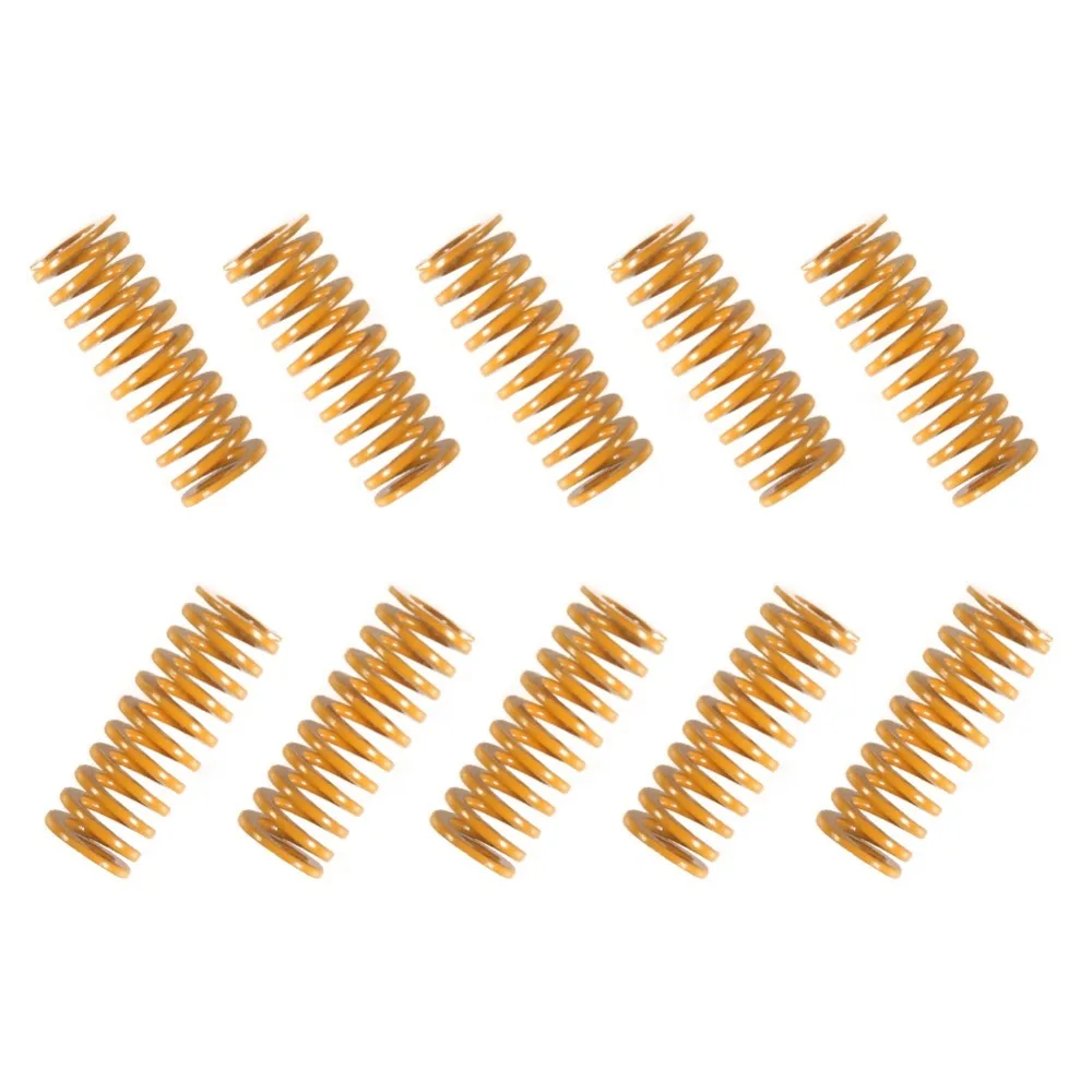 Length : Yellow 10X25mm Heated Bed Spring Die Spring for 3D Printer Creality CR-10 10S S4 Ender 3 Heatbed Springs Bottom Rust-Proof and Durable Lruirui-Spring Kits Light Load Compression Spring Length : Yellow 10X25mm Heated Bed Spring Die Spring for 3D Printer Creality CR-10 10S S4 Ender 3 Heatbed Springs Bottom Rust-Proof and Durable Lruirui-Spring Kits Light Load Compression Spring