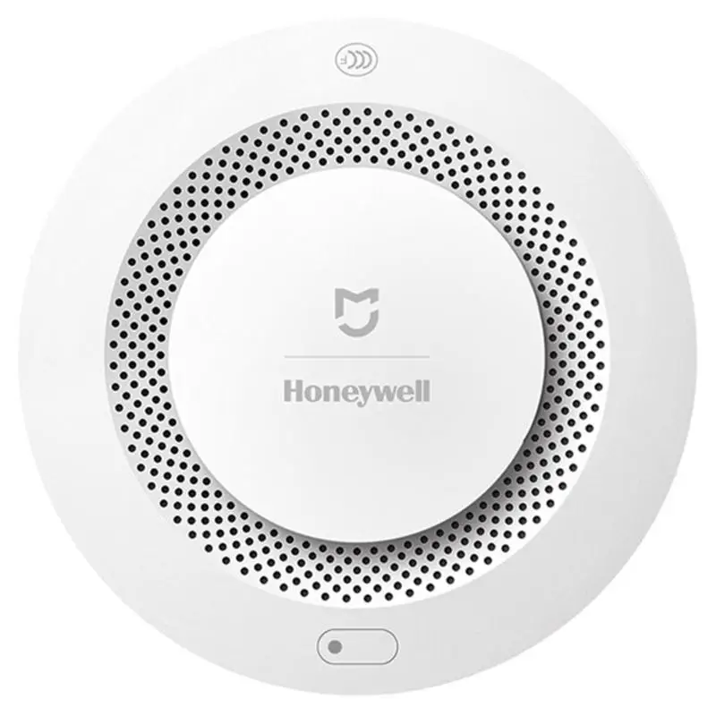 Xiaomi Mijia Honeywell Smoke Alarm Detector with Gateway Audible Self Check High sensitivity Smoke Alarm specializing fire alarm - Цвет: Белый