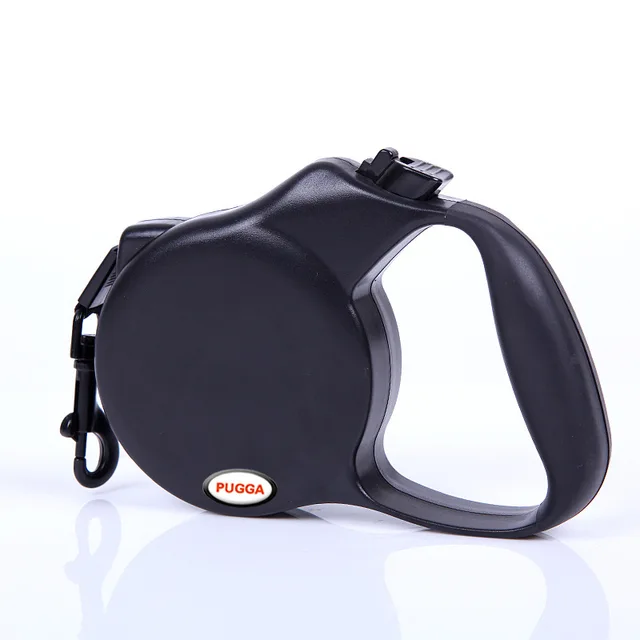 3 Color Dog Retractable Leash Automatic Small Pet Cat Puppy Lead Leashes Collars for Outdoor Training Products (Blue,Black,Red)