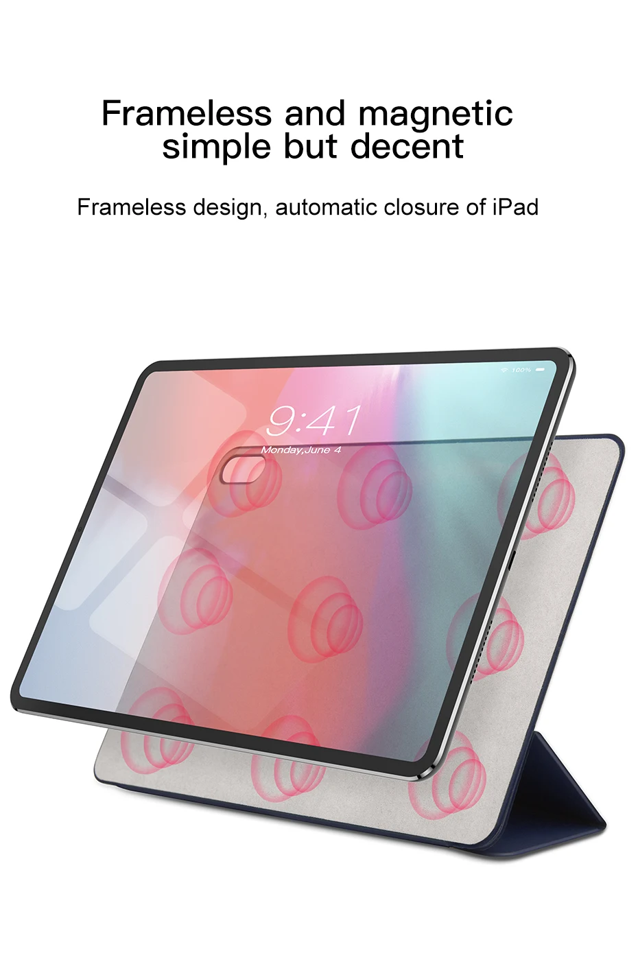 Чехол Baseus для iPad Pro,, 11 дюймов, магнитный, автоматический режим сна, пробуждение, умный защитный чехол из искусственной кожи, чехол для Apple iPad Pro 12,9