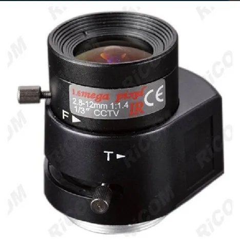 

1/3 CS 1.6 million pixels 2.8-12mm CS Auto Iris IR Lens