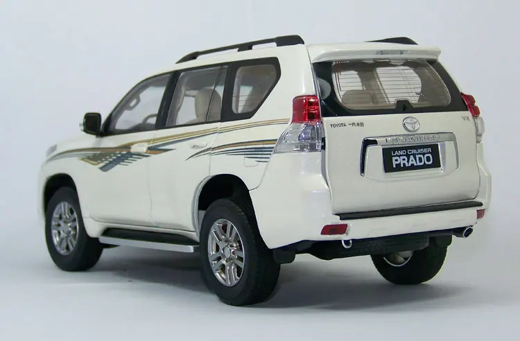 Абсолютно новая 1/18 масштабная модель автомобиля игрушки Япония Тойота Прадо VX SUV литая модель металлическая модель автомобиля игрушка для подарка/коллекции/украшения