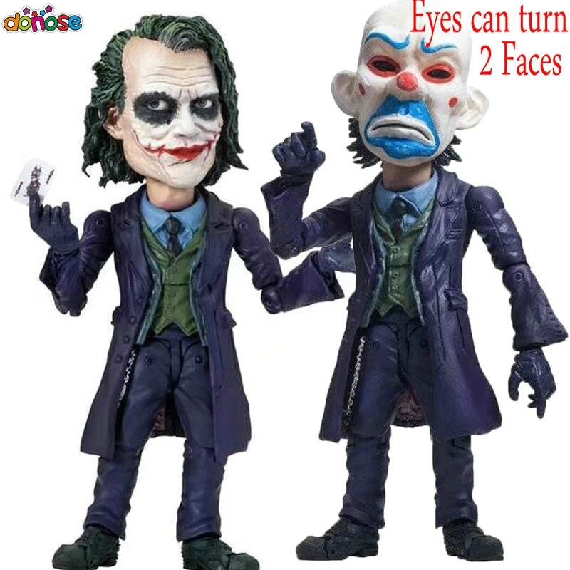 The Dark Knight Batman The Joker Figure Movable Eyes Joint  PVC Action Figure Collection Model Kids Toy Doll