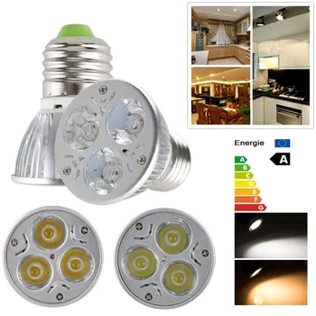 

New 12W E27 GU10 MR16 LED Spot Light Warm Day White Bulb Lamp