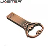 JASTER Copper love heart shaped key usb flash drive pendrive pen drive 4gb 16gb 32gb 64gb metal keys memory Stick wedding gift ► Photo 3/5