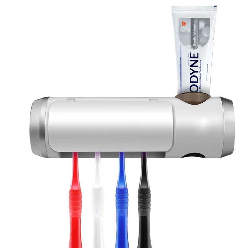 Digoo DG-UB01 УФ-светильник стерилизатор для зубных щеток Ультрафиолетовый Антибактериальный очиститель зубных щеток USB Перезаряжаемый держатель для зубных щеток