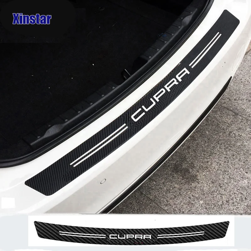 

carbon fiber car bumper sticker decals sticker for seat cupra