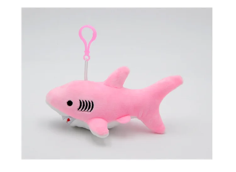 "Happy Shark" Cute Plush Shark (Random Color blue / grey / pink) 7