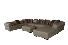 8058# high quality factory price sofa Living room sofa sets fabric soft corner sofa sets