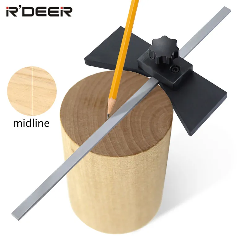 

Woodworking Marking Gauge Center Finder 13'' 330mm Square Ruler Angle Scribe Adjustable Ruler Woodworking